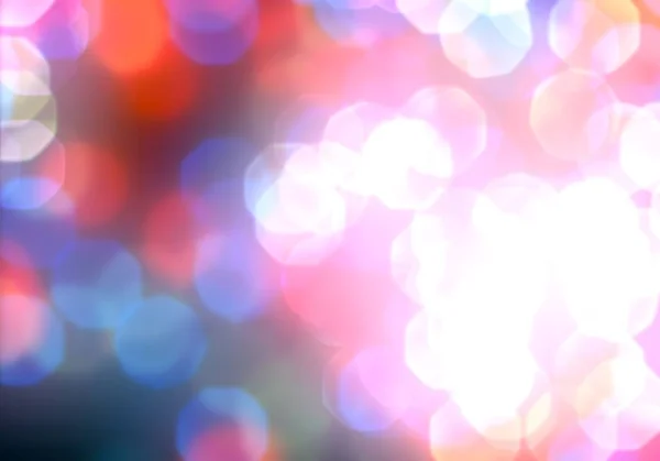 Contexte Avec Bokeh Lumières Vives Vintage Fond Magique Avec Couleur — Photo