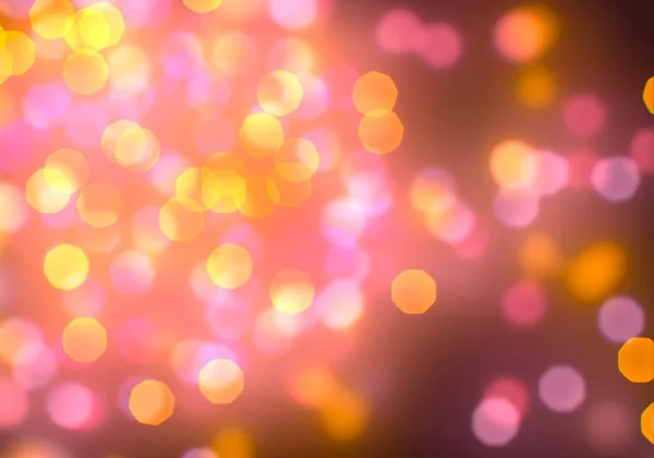 Antecedentes Con Bokeh Luces Brillantes Fondo Mágico Vintage Con Fondo — Foto de Stock