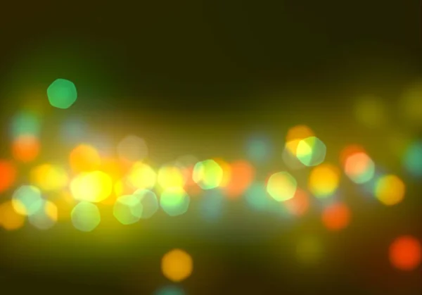 Contexte Avec Bokeh Lumières Vives Vintage Fond Magique Avec Couleur — Photo