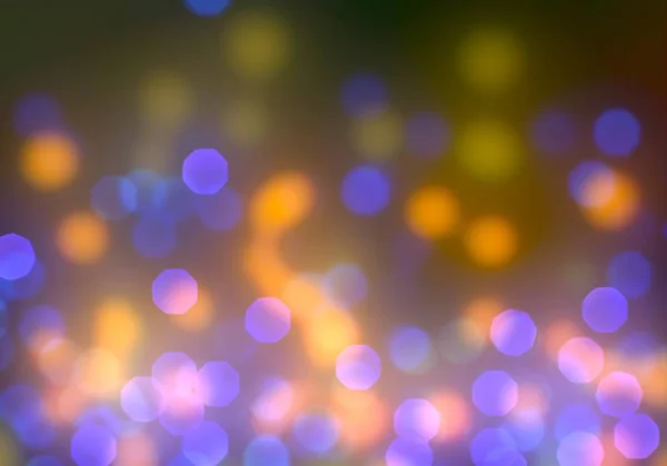 Contexte Avec Bokeh Lumières Vives Vintage Fond Magique Avec Couleur — Photo