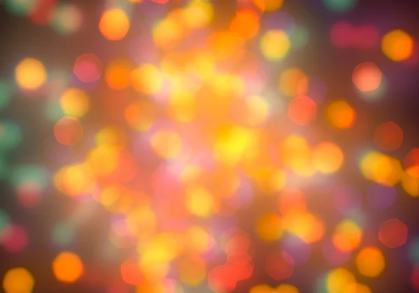 Sfondo Con Bokeh Luci Luminose Vintage Sfondo Magico Con Colore — Foto Stock