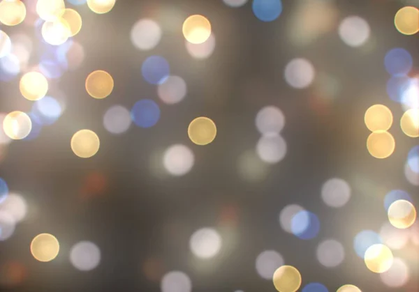 Antecedentes Con Bokeh Luces Brillantes Fondo Mágico Vintage Con Fondo — Foto de Stock