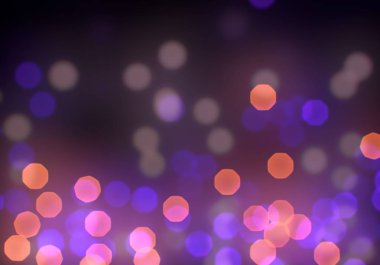 Bokeh ve parlak ışıklar arka plan. Doğal bokeh ve parlak ışıklar Vintage Magic arka plan ile renk Festival arka plan