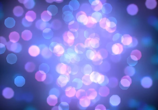 Contexte Avec Bokeh Lumières Vives Vintage Fond Magique Avec Couleur — Photo