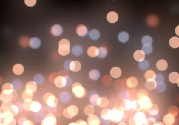 Antecedentes Con Bokeh Luces Brillantes Fondo Mágico Vintage Con Fondo — Foto de Stock