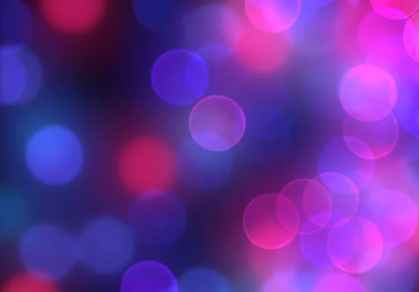 Contexte Avec Bokeh Lumières Vives Vintage Fond Magique Avec Couleur — Photo