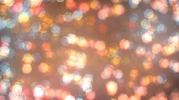 Contexte Avec Bokeh Lumières Vives Vintage Fond Magique Avec Couleur — Photo