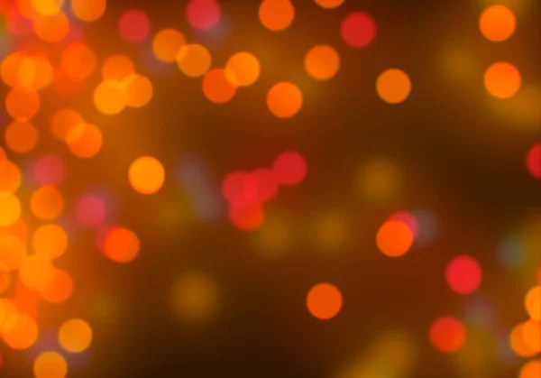 背景にボケ味 明るいライト 自然なボケ味と明るいライト ビンテージ色お祭りとマジックの背景の背景 — ストック写真