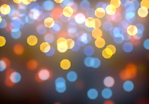 Antecedentes Con Bokeh Luces Brillantes Fondo Mágico Vintage Con Fondo — Foto de Stock