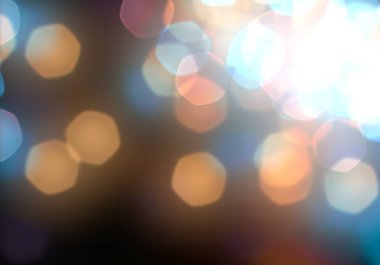 Bokeh ve parlak ışıklar arka plan. Doğal bokeh ve parlak ışıklar Vintage Magic arka plan ile renk Festival arka plan