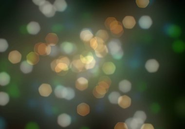 Bokeh ve parlak ışıklar arka plan. Doğal bokeh ve parlak ışıklar Vintage Magic arka plan ile renk Festival arka plan