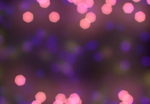 背景にボケ味 明るいライト 自然なボケ味と明るいライト ビンテージ色お祭りとマジックの背景の背景 — ストック写真