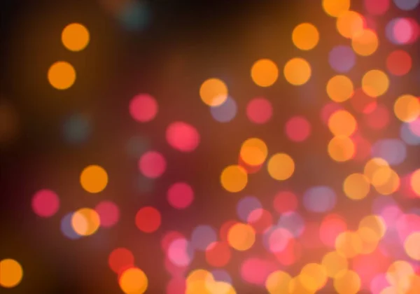 Antecedentes Con Bokeh Luces Brillantes Fondo Mágico Vintage Con Fondo — Foto de Stock