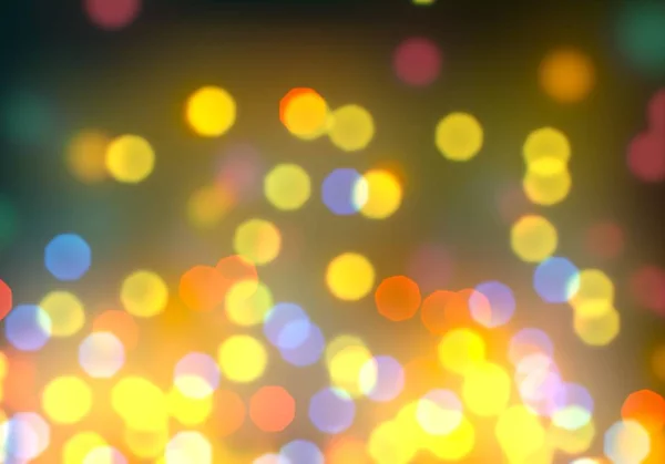 Antecedentes Con Bokeh Luces Brillantes Fondo Mágico Vintage Con Fondo — Foto de Stock