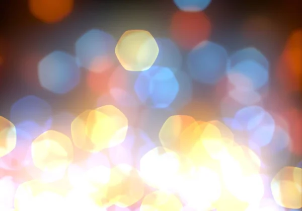 Antecedentes Con Bokeh Luces Brillantes Fondo Mágico Vintage Con Fondo — Foto de Stock