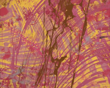 Grunge çağdaş sanat. El sanat yapılmış. renkli doku. Modern sanat. Yağlı boya darbeleri. Darbeleri. Sanatsal arka plan. Soyut resim tuval üzerine.