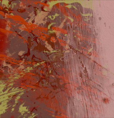 Grunge çağdaş sanat. El sanat yapılmış. renkli doku. Modern sanat. Yağlı boya darbeleri. Darbeleri. Sanatsal arka plan. Soyut resim tuval üzerine.