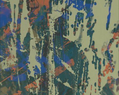 Grunge çağdaş sanat. El sanat yapılmış. renkli doku. Modern sanat. Yağlı boya darbeleri. Darbeleri. Sanatsal arka plan. Soyut resim tuval üzerine.