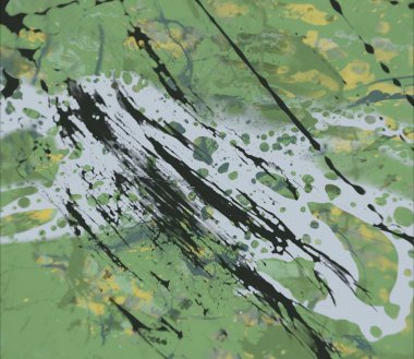 Grunge çağdaş sanat. El sanat yapılmış. renkli doku. Modern sanat. Yağlı boya darbeleri. Darbeleri. Sanatsal arka plan. Soyut resim tuval üzerine.