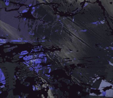 Grunge çağdaş sanat. El sanat yapılmış. renkli doku. Modern sanat. Yağlı boya darbeleri. Darbeleri. Sanatsal arka plan. Soyut resim tuval üzerine.