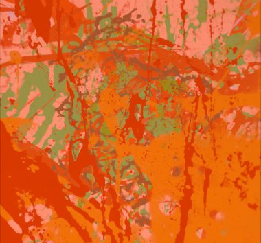 Grunge çağdaş sanat. El sanat yapılmış. renkli doku. Modern sanat. Yağlı boya darbeleri. Darbeleri. Sanatsal arka plan. Soyut resim tuval üzerine.