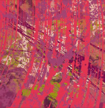 Grunge çağdaş sanat. El sanat yapılmış. renkli doku. Modern sanat. Yağlı boya darbeleri. Darbeleri. Sanatsal arka plan. Soyut resim tuval üzerine.