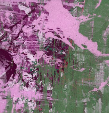 Grunge çağdaş sanat. El sanat yapılmış. renkli doku. Modern sanat. Yağlı boya darbeleri. Darbeleri. Sanatsal arka plan. Soyut resim tuval üzerine.