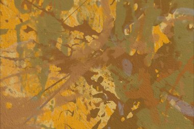 Grunge çağdaş sanat. El sanat yapılmış. renkli doku. Modern sanat. Yağlı boya darbeleri. Darbeleri. Sanatsal arka plan. Soyut resim tuval üzerine.