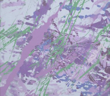 Grunge çağdaş sanat. El sanat yapılmış. renkli doku. Modern sanat. Yağlı boya darbeleri. Darbeleri. Sanatsal arka plan. Soyut resim tuval üzerine.