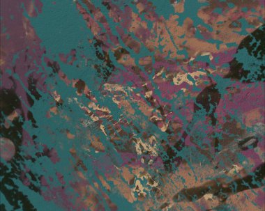 Grunge çağdaş sanat. El sanat yapılmış. renkli doku. Modern sanat. Yağlı boya darbeleri. Darbeleri. Sanatsal arka plan. Soyut resim tuval üzerine.