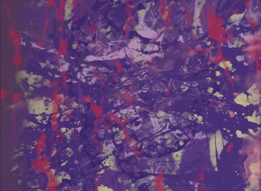 Grunge çağdaş sanat. El sanat yapılmış. renkli doku. Modern sanat. Yağlı boya darbeleri. Darbeleri. Sanatsal arka plan. Soyut resim tuval üzerine.