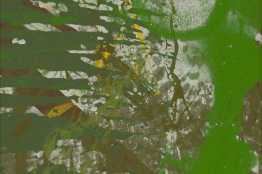 Grunge çağdaş sanat. El sanat yapılmış. renkli doku. Modern sanat. Yağlı boya darbeleri. Darbeleri. Sanatsal arka plan. Soyut resim tuval üzerine.