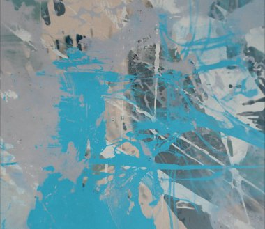 Grunge çağdaş sanat. El sanat yapılmış. renkli doku. Modern sanat. Yağlı boya darbeleri. Darbeleri. Sanatsal arka plan. Soyut resim tuval üzerine.