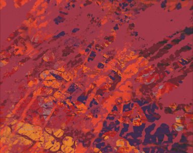 Grunge çağdaş sanat. El sanat yapılmış. renkli doku. Modern sanat. Yağlı boya darbeleri. Darbeleri. Sanatsal arka plan. Soyut resim tuval üzerine.