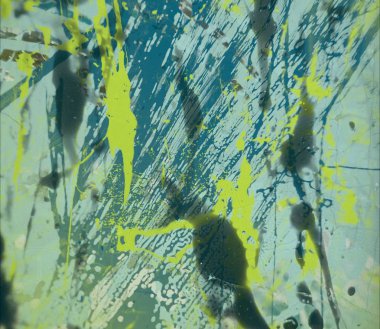 Grunge çağdaş sanat. El sanat yapılmış. renkli doku. Modern sanat. Yağlı boya darbeleri. Darbeleri. Sanatsal arka plan. Soyut resim tuval üzerine.