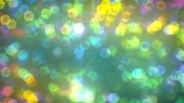 Bokeh ve parlak ışıklar arka plan. Doğal bokeh ve parlak ışıklar Vintage Magic arka plan ile renk Festival arka plan