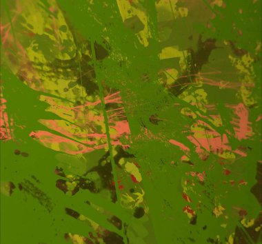 Grunge çağdaş sanat. El sanat yapılmış. renkli doku. Modern sanat. Yağlı boya darbeleri. Darbeleri. Sanatsal arka plan. Soyut resim tuval üzerine.