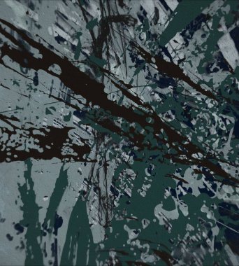 Grunge çağdaş sanat. El sanat yapılmış. renkli doku. Modern sanat. Yağlı boya darbeleri. Darbeleri. Sanatsal arka plan. Soyut resim tuval üzerine.