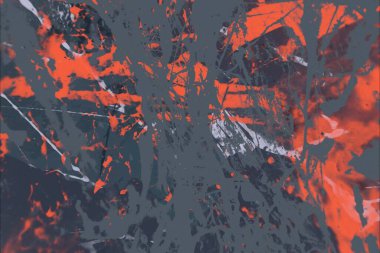 Grunge çağdaş sanat. El sanat yapılmış. renkli doku. Modern sanat. Yağlı boya darbeleri. Darbeleri. Sanatsal arka plan. Soyut resim tuval üzerine.