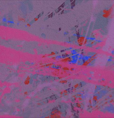 Grunge çağdaş sanat. El sanat yapılmış. renkli doku. Modern sanat. Yağlı boya darbeleri. Darbeleri. Sanatsal arka plan. Soyut resim tuval üzerine.