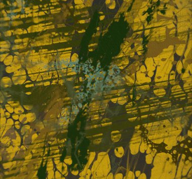 Grunge çağdaş sanat. El sanat yapılmış. renkli doku. Modern sanat. Yağlı boya darbeleri. Darbeleri. Sanatsal arka plan. Soyut resim tuval üzerine.