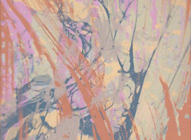 Grunge çağdaş sanat. El sanat yapılmış. renkli doku. Modern sanat. Yağlı boya darbeleri. Darbeleri. Sanatsal arka plan. Soyut resim tuval üzerine.