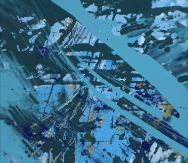 Grunge çağdaş sanat. El sanat yapılmış. renkli doku. Modern sanat. Yağlı boya darbeleri. Darbeleri. Sanatsal arka plan. Soyut resim tuval üzerine.