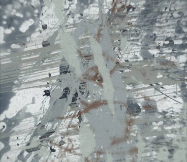 Grunge çağdaş sanat. El sanat yapılmış. renkli doku. Modern sanat. Yağlı boya darbeleri. Darbeleri. Sanatsal arka plan. Soyut resim tuval üzerine.