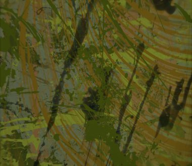 Grunge çağdaş sanat. El sanat yapılmış. renkli doku. Modern sanat. Yağlı boya darbeleri. Darbeleri. Sanatsal arka plan. Soyut resim tuval üzerine.