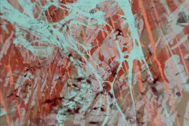 Grunge çağdaş sanat. El sanat yapılmış. renkli doku. Modern sanat. Yağlı boya darbeleri. Darbeleri. Sanatsal arka plan. Soyut resim tuval üzerine.