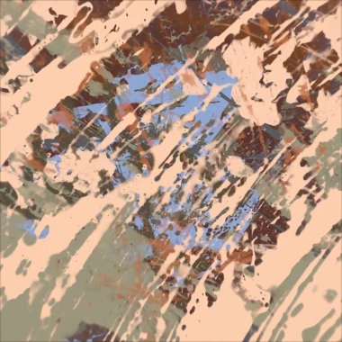 Grunge çağdaş sanat. El sanat yapılmış. renkli doku. Modern sanat. Yağlı boya darbeleri. Darbeleri. Sanatsal arka plan. Soyut resim tuval üzerine.