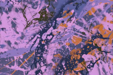 Grunge çağdaş sanat. El sanat yapılmış. renkli doku. Modern sanat. Yağlı boya darbeleri. Darbeleri. Sanatsal arka plan. Soyut resim tuval üzerine.