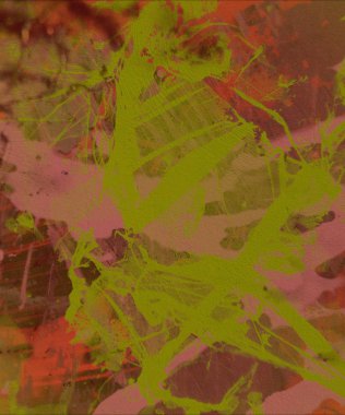 Grunge çağdaş sanat. El sanat yapılmış. renkli doku. Modern sanat. Yağlı boya darbeleri. Darbeleri. Sanatsal arka plan. Soyut resim tuval üzerine.
