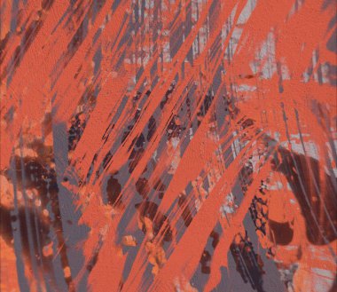 Grunge çağdaş sanat. El sanat yapılmış. renkli doku. Modern sanat. Yağlı boya darbeleri. Darbeleri. Sanatsal arka plan. Soyut resim tuval üzerine.
